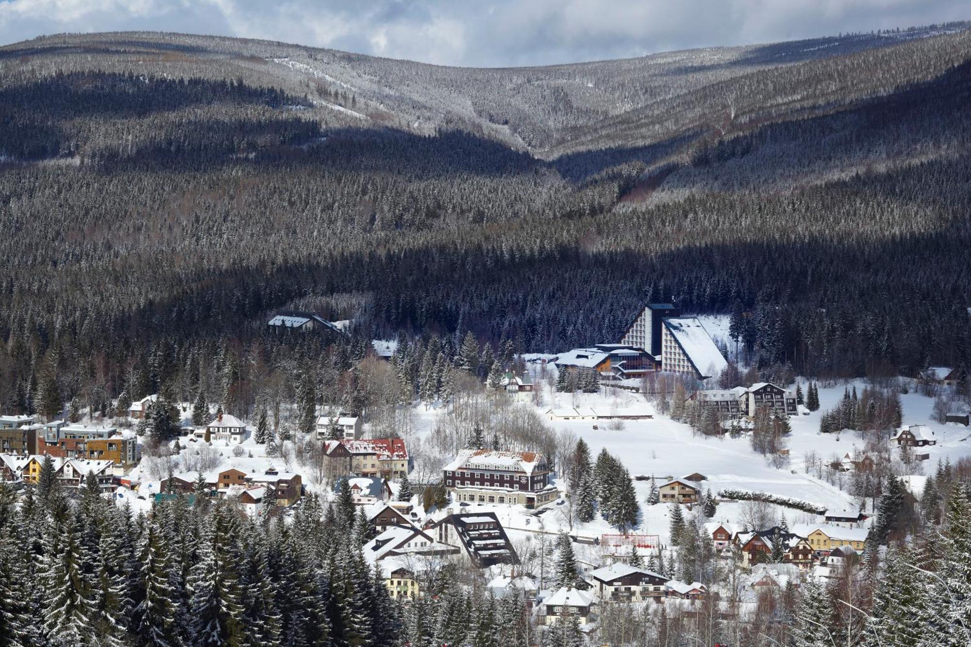Spa Hotel Bily Horec Harrachov Exterior foto